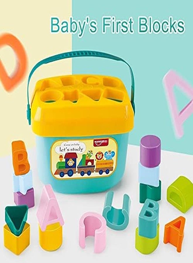 CloudTech® Shape Sorter Toy Box with ABC and Colour Blocks, Toys for 6 Months to 1-2 Years Old Kids for Boys and Girls - Image 3